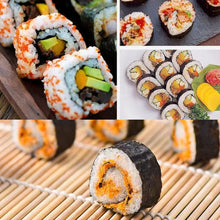 Load image into Gallery viewer, 23 X 22cm  Bamboo Sushi Roll Non Adhesive Sushi Curtain