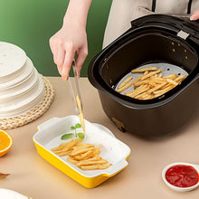 Load image into Gallery viewer, 100pcs /Pack Steamer Paper Non-Stick Disposable Grease-Proof Paper Round Air Fryer Pad, 6 Inches (15.2cm), 7 Inches (17.78cm), 8 Inches (20.3cm), 9 Inches (22.86cm)