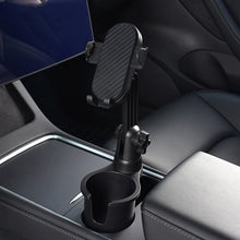 Load image into Gallery viewer, Car Centre Navigation Mobile Phone Holder 360 Rotating Water Cup Holder, Small, Large