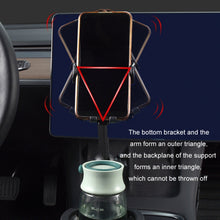 Load image into Gallery viewer, Car Centre Navigation Mobile Phone Holder 360 Rotating Water Cup Holder, Small, Large