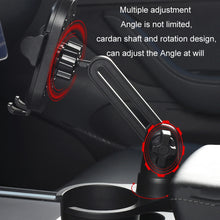 Load image into Gallery viewer, Car Centre Navigation Mobile Phone Holder 360 Rotating Water Cup Holder, Small, Large