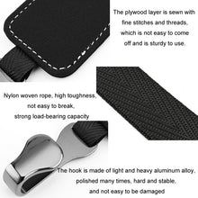 Load image into Gallery viewer, Car Rear Seat Backrest Suede Interior Multifunctional Hook