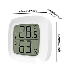 Load image into Gallery viewer, Mini Electronic Pet Temperature And Humidity Meter Highly Precise Temperature And Humidity Meter For Home Use, Degrees Celsius, Degrees Fahrenheit