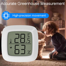 Load image into Gallery viewer, Mini Electronic Pet Temperature And Humidity Meter Highly Precise Temperature And Humidity Meter For Home Use, Degrees Celsius, Degrees Fahrenheit