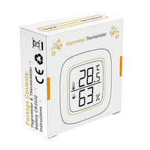 Load image into Gallery viewer, Mini Electronic Pet Temperature And Humidity Meter Highly Precise Temperature And Humidity Meter For Home Use, Degrees Celsius, Degrees Fahrenheit
