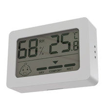 Load image into Gallery viewer, Household Indoor Mini Electronic Temperature And Humidity Meter With Stand, Rectangle