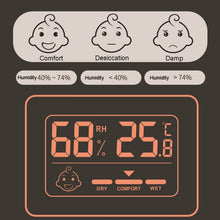 Load image into Gallery viewer, Household Indoor Mini Electronic Temperature And Humidity Meter With Stand, Rectangle