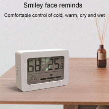 Load image into Gallery viewer, Household Indoor Mini Electronic Temperature And Humidity Meter With Stand, Rectangle