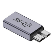 Load image into Gallery viewer, Micro B Male Adapter USB Link HDD Enclosure Interface Converter, USB Female Transfer, Type-C Female Transfer, USB Male Transfer, Type-C Male Transfer