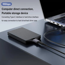 Load image into Gallery viewer, Micro B Male Adapter USB Link HDD Enclosure Interface Converter, USB Female Transfer, Type-C Female Transfer, USB Male Transfer, Type-C Male Transfer