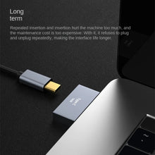 Load image into Gallery viewer, Type-C Docking Station Computer Charging Data Port Power Adapter, 2 x Type-C Female to 2 x Type-C Male, 2 x Type-C Female to Type-C Male