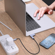 Load image into Gallery viewer, Type-C Docking Station Computer Charging Data Port Power Adapter, 2 x Type-C Female to 2 x Type-C Male, 2 x Type-C Female to Type-C Male