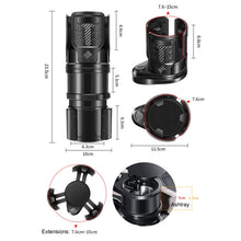 Load image into Gallery viewer, Carbon Fiber Multifunctional Car Modified Water Cup Holder Ashtray