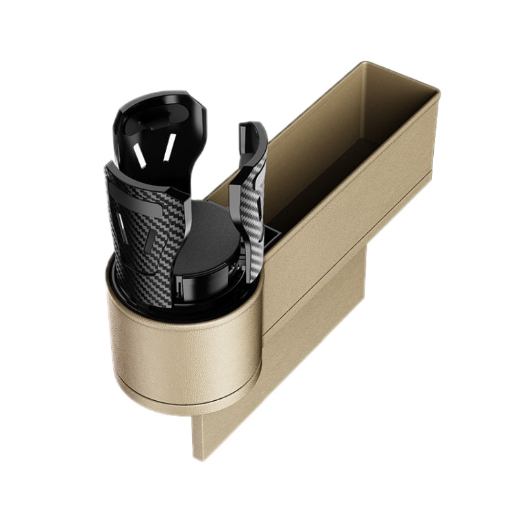 Car Seat Gap Storage Box Car Water Cup Holder Ashtray, Left Black Red, Left Carbon Fiber, Left Brown, Left Beige, Left Black, Right Black Red, Right Carbon Fiber, Right Brown, Right Beige, Right Black