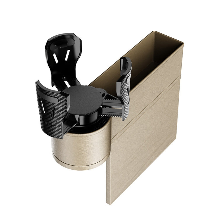 Car Seat Gap Storage Box Car Water Cup Holder Ashtray, Left Black Red, Left Carbon Fiber, Left Brown, Left Beige, Left Black, Right Black Red, Right Carbon Fiber, Right Brown, Right Beige, Right Black