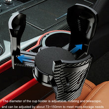 Load image into Gallery viewer, Car Seat Gap Storage Box Car Water Cup Holder Ashtray, Left Black Red, Left Carbon Fiber, Left Brown, Left Beige, Left Black, Right Black Red, Right Carbon Fiber, Right Brown, Right Beige, Right Black
