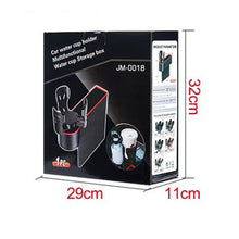 Load image into Gallery viewer, Car Seat Gap Storage Box Car Water Cup Holder Ashtray, Left Black Red, Left Carbon Fiber, Left Brown, Left Beige, Left Black, Right Black Red, Right Carbon Fiber, Right Brown, Right Beige, Right Black