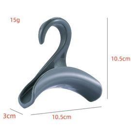 5pcs Wardrobe Hook Hat and Scarf Storage Rack Bag Anti-deformation Arch Hanger