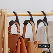 Load image into Gallery viewer, 5pcs Wardrobe Hook Hat and Scarf Storage Rack Bag Anti-deformation Arch Hanger