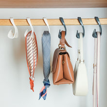 Load image into Gallery viewer, 5pcs Wardrobe Hook Hat and Scarf Storage Rack Bag Anti-deformation Arch Hanger