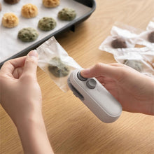 Load image into Gallery viewer, Small 2-in-1 Rechargeable Magnetic Snack Sealer Household Mini Sealing Machine, 2-in-1 White, 2-in-1 Green