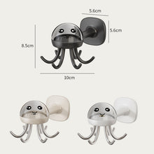Load image into Gallery viewer, Multifunctional Six-claw 360-degree Rotating Hook Rack Kitchen Storage Seamless Punch-free Hooks