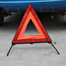 Load image into Gallery viewer, Foldable Car Warning Sign Tripod Automobile Emergency Reflective Triangular Holder