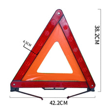 Load image into Gallery viewer, Foldable Car Warning Sign Tripod Automobile Emergency Reflective Triangular Holder