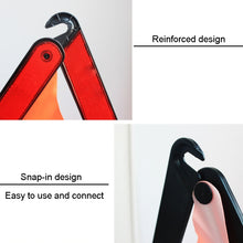 Load image into Gallery viewer, Foldable Car Warning Sign Tripod Automobile Emergency Reflective Triangular Holder