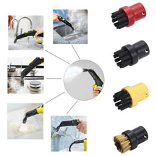 Load image into Gallery viewer, Steam Brush Heads Steamer Accessories For Karcher SC1 / SC2 / SC3 / SC4 / SC5, Copper Brush, Black, Yellow, Red