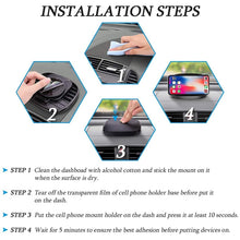 Load image into Gallery viewer, 360 Degree Rotating Suction Cup Car Dashboard Mobile Phone Holder