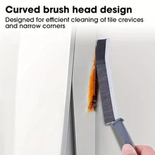Load image into Gallery viewer, Bathroom Kitchen Tile Corner Cleaning Brush Multifunctional Window Crevice Groove Stiff Brush