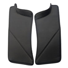 Load image into Gallery viewer, For Tesla Model Y Rear Door Built-In Sill Strip Rear Seats Anti-Kick Leather Protective Pad, Black, Carbon Fiber, TPE