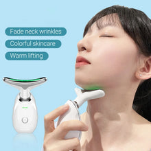 Load image into Gallery viewer, Electrical Neck Beauty Instrument Neck Massager Face Beauty Device, Oval