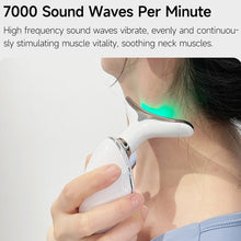 Load image into Gallery viewer, Electrical Neck Beauty Instrument Neck Massager Face Beauty Device, Oval