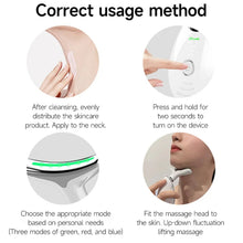 Load image into Gallery viewer, Electrical Neck Beauty Instrument Neck Massager Face Beauty Device, Oval