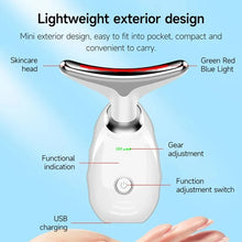 Load image into Gallery viewer, Electrical Neck Beauty Instrument Neck Massager Face Beauty Device, Oval