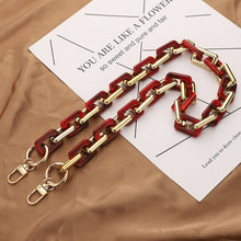 Load image into Gallery viewer, Retro Mobile Phone Chain Lanyard Tortoiseshell Acrylic Resin Bag Chain with Spacer, L205-3HS-40cm, L205-3HS -60cm, L205-3HS-120cm, L205-2HS-40cm, L205-2HS -60cm, L205-2HS-100cm, L205-LS-40cm, L205-LS-60cm, L205-LS-100cm