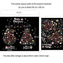 Load image into Gallery viewer, Christmas Window Decoration Poster Santa Claus Elk Snowflake Glass Wall Stickers, SD-01 45x60cm, SD-02 45x60cm, SD-03 30x90cm, SD-05 30x90cm, SD-12 30x90cm, SD-2203 30x45cm, SD-2204 30x45cm, SD-2205 30x45cm, SD-2206 45x60cm, SD-2207 45x60cm            ...
