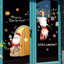 Load image into Gallery viewer, Christmas Window Decoration Poster Santa Claus Elk Snowflake Glass Wall Stickers, SD-01 45x60cm, SD-02 45x60cm, SD-03 30x90cm, SD-05 30x90cm, SD-12 30x90cm, SD-2203 30x45cm, SD-2204 30x45cm, SD-2205 30x45cm, SD-2206 45x60cm, SD-2207 45x60cm            ...