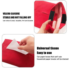 Load image into Gallery viewer, For Tesla Model 3 / Y Car Seat Central Control Screen Tissue Box Tissue Storage Bags, Black, Brown, Red