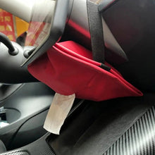 Load image into Gallery viewer, For Tesla Model 3 / Y Car Seat Central Control Screen Tissue Box Tissue Storage Bags, Black, Brown, Red