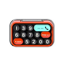 Load image into Gallery viewer, bbdd Keyboard Modeling Moving Number Plate Car Temporary Parking License Card