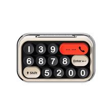 Load image into Gallery viewer, bbdd Keyboard Modeling Moving Number Plate Car Temporary Parking License Card