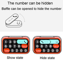 Load image into Gallery viewer, bbdd Keyboard Modeling Moving Number Plate Car Temporary Parking License Card