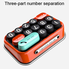 Load image into Gallery viewer, bbdd Keyboard Modeling Moving Number Plate Car Temporary Parking License Card