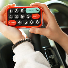 Load image into Gallery viewer, bbdd Keyboard Modeling Moving Number Plate Car Temporary Parking License Card