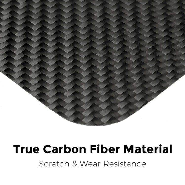 For Tesla Model 3 / Y Carbon Fiber Center Panel Protective Film Anti-Scratch Car Interior, Light, Matte