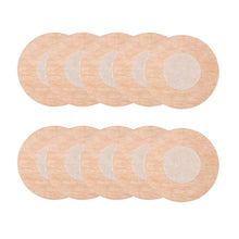 Load image into Gallery viewer, 10pcs /Pack Disposable Anti-Bump Invisible Breathable Breast Patch, Flower, Round