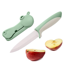 4-inch Hippo Ceramic Fruit Knife Supplementary Food Knife
